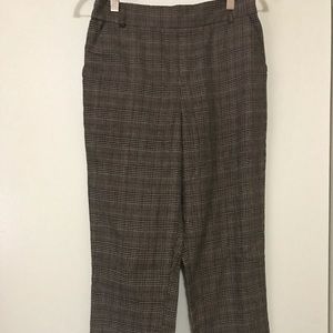 Plaid trouser